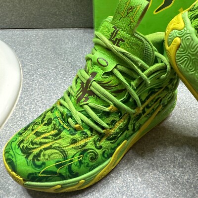 Melo Ball Lime Green “Not From Here” 1.1.1 - Kids 4.5 | eBay