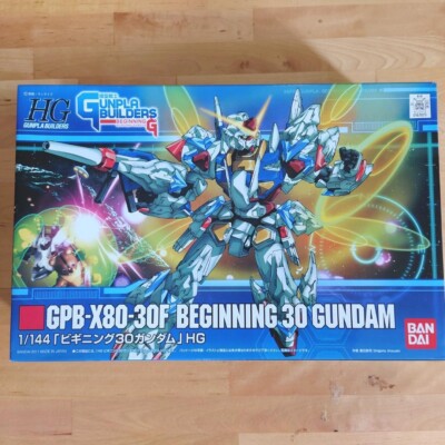 Bandai HG 1/144 Beginning 30 Gundam Model BAN167073 for sale