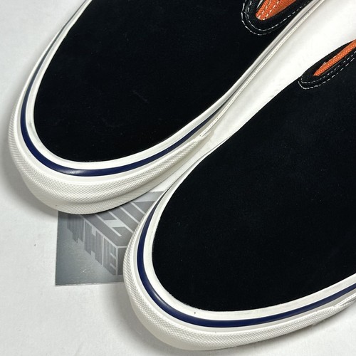 Vans Vault OG Classic Slip On LX Exuberance Orange Black VN0A45JKXDV1 Mens sz 11 - Picture 8 of 14