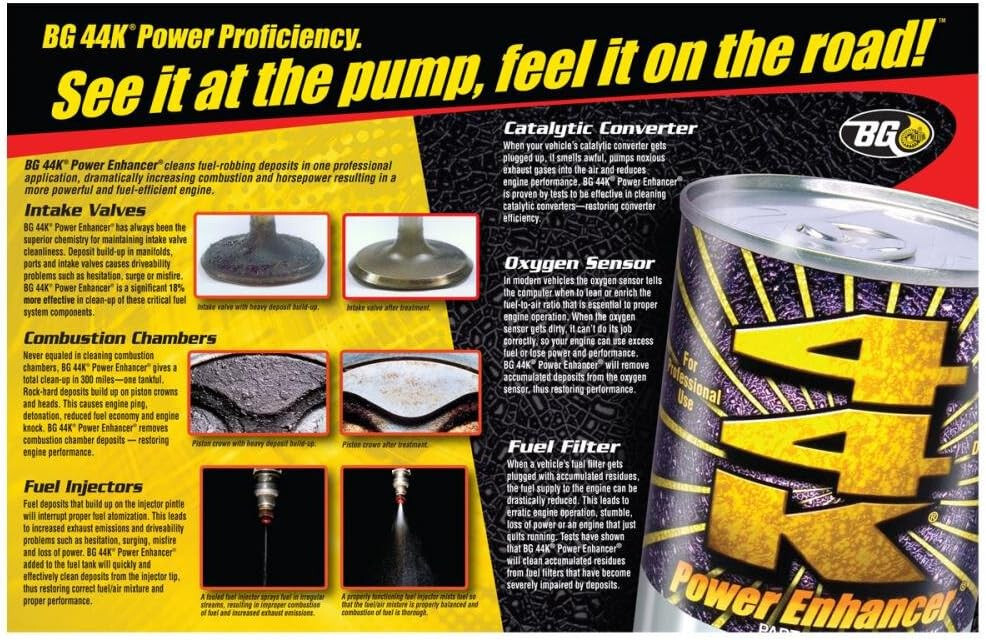 GENUINE BG44K 208E PETROL FUEL INJECTOR & ENGINE CLEANER eBay