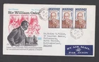 Canada 1969 FDC Cover Sir William Osler Medical Physician Educator Author Health