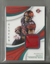 2018 Panini Immaculate Collection Collegiate Football Gloves Rashaad Penny #/55
