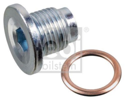 FEBI BILSTEIN Ölablassschraube mit Dichtring für Peugeot 183816