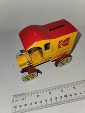 Ertl 9985 "Kodak 2 1989" 1905 Delivery Car Bank With Key 1/25 Scale MIB NOS