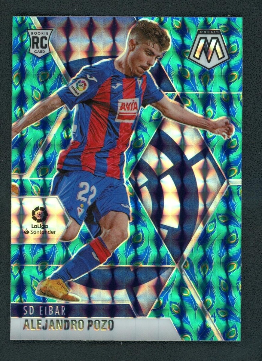 2020-21 ALEJANDRO POZO PANINI MOSAIC LALIGA SANTANDER PEACOCK