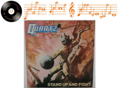 Quartz Stand Up And Fight Vinyl LP A2 B1 Pressing - VG+
