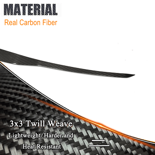 Dry Carbon Heckspoiler Lippe Middle Spoiler Passt für BMW F95 X5M LCI 2023-2024 - Picture 8 of 11