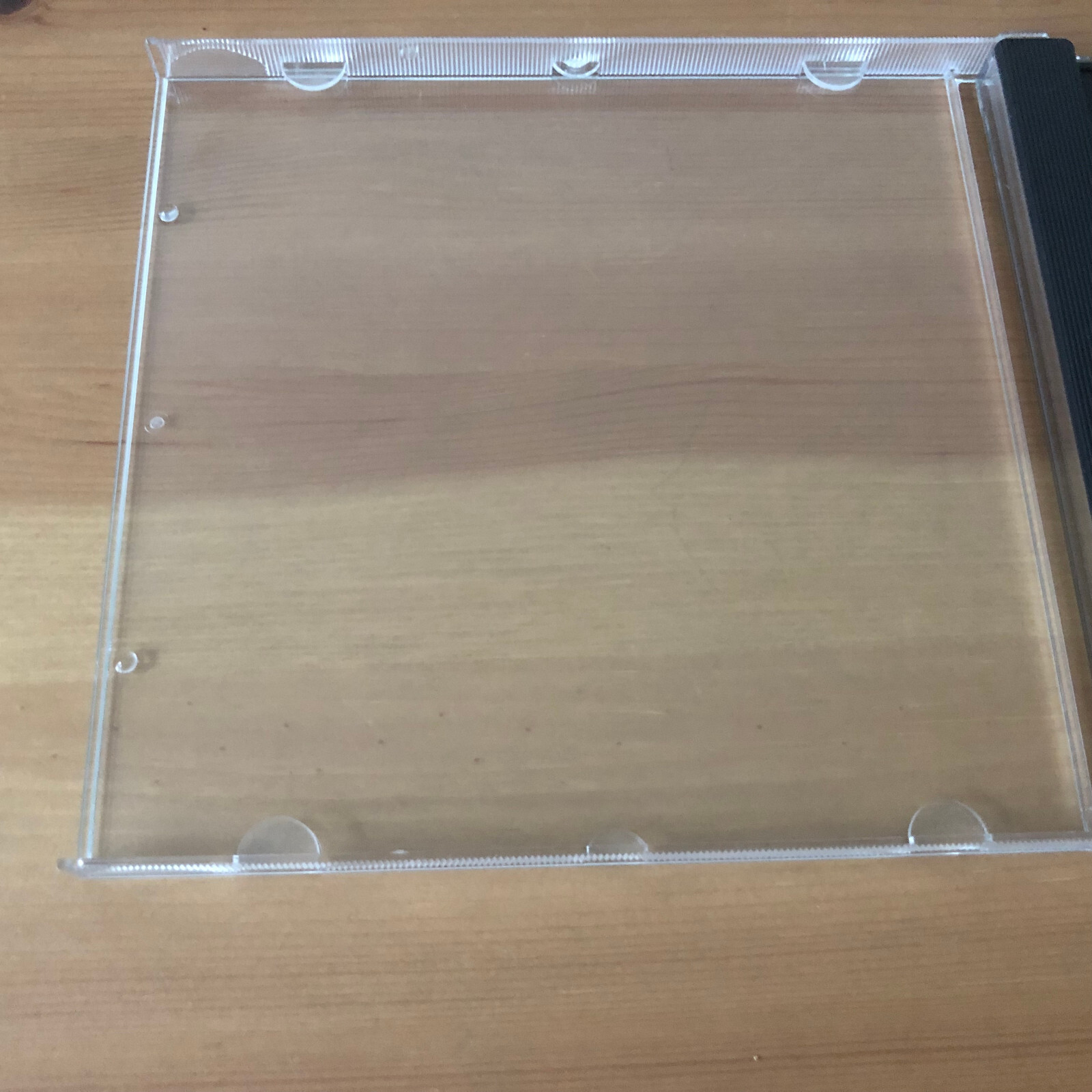 40 St. CD Leer Hüllen Jewel Case Box klar transparent Tray schwarz