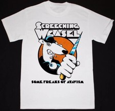 New Screeching Weasel Band Gift For Fan White S-2345XL T-Shirt KK1346