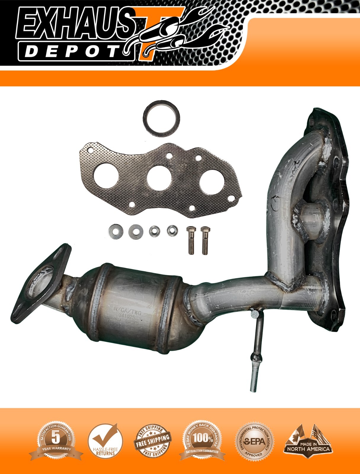 Manifold Catalytic Converter for Lexus RX350 20122015 3.5L FRONT REAR