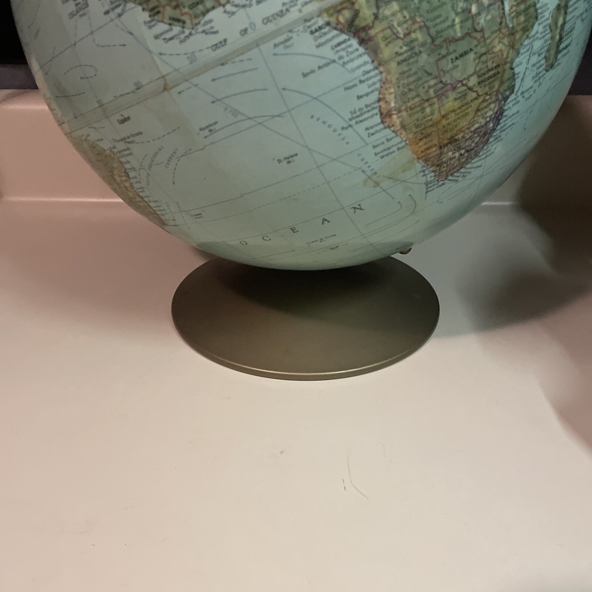 Vtg 1970's Replace True-to-life Globe 12” Classic On Stand | eBay