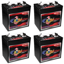 4X US1800X 6V 208Ah Deep Cycle Battery GC2 Flooded Lead Acid Golf Cart RV Solar