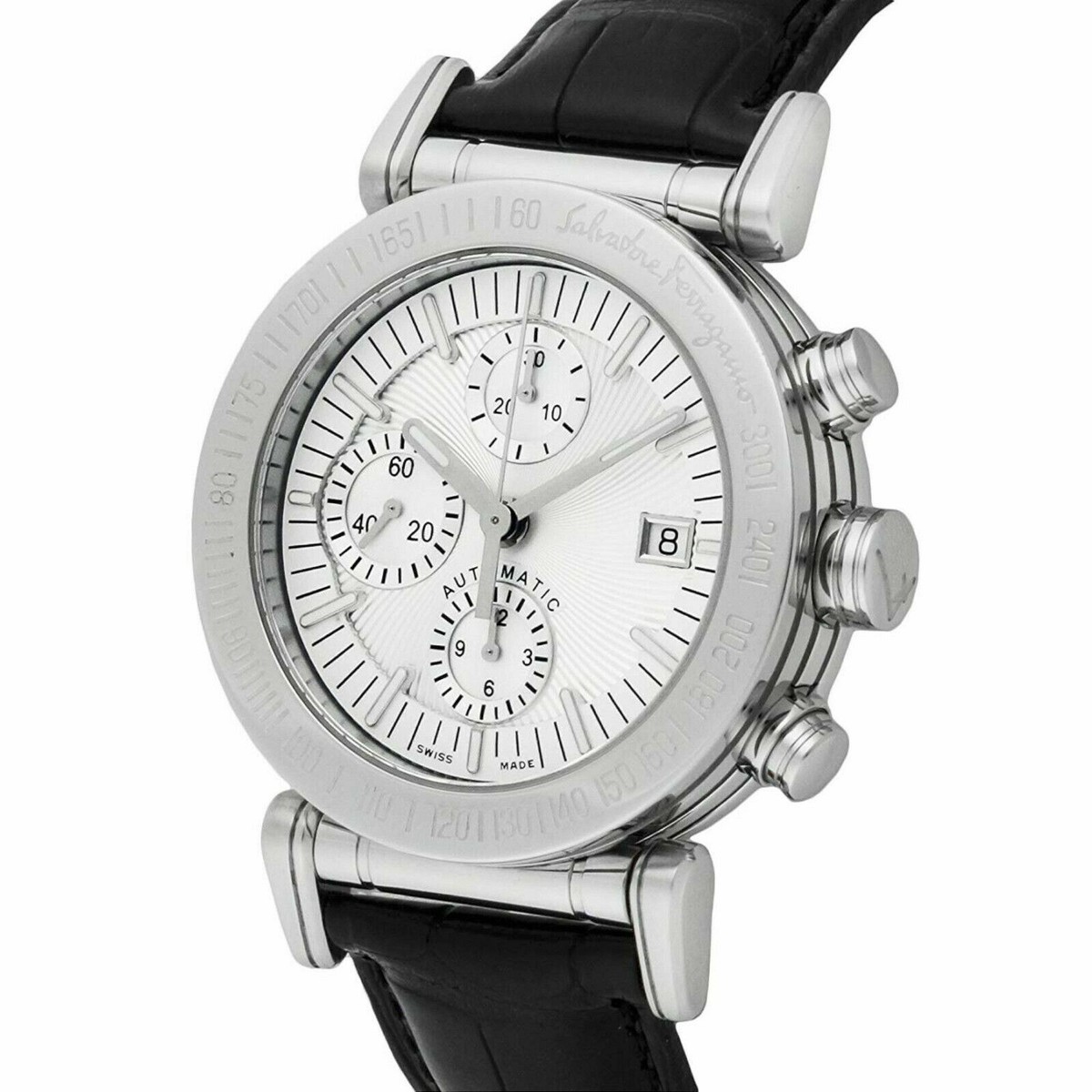 NEW Salvatore Ferragamo F50LCA9902-S009 Men's Chrono Tachymeter