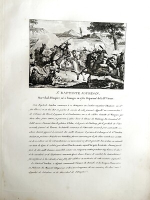 Gravur Pomp Der Nation Französische - J.Baptiste Jourdan Marschall D 'em Pire