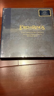 RARE BLUE VINYL Lord of the Rings The Two Towers Complete