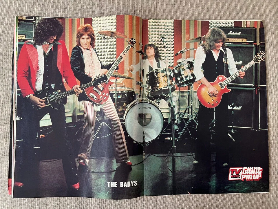 Vintage television - "Australian TV Week" May 78 The Babys Elton John Sullivans - Image 2 of 4