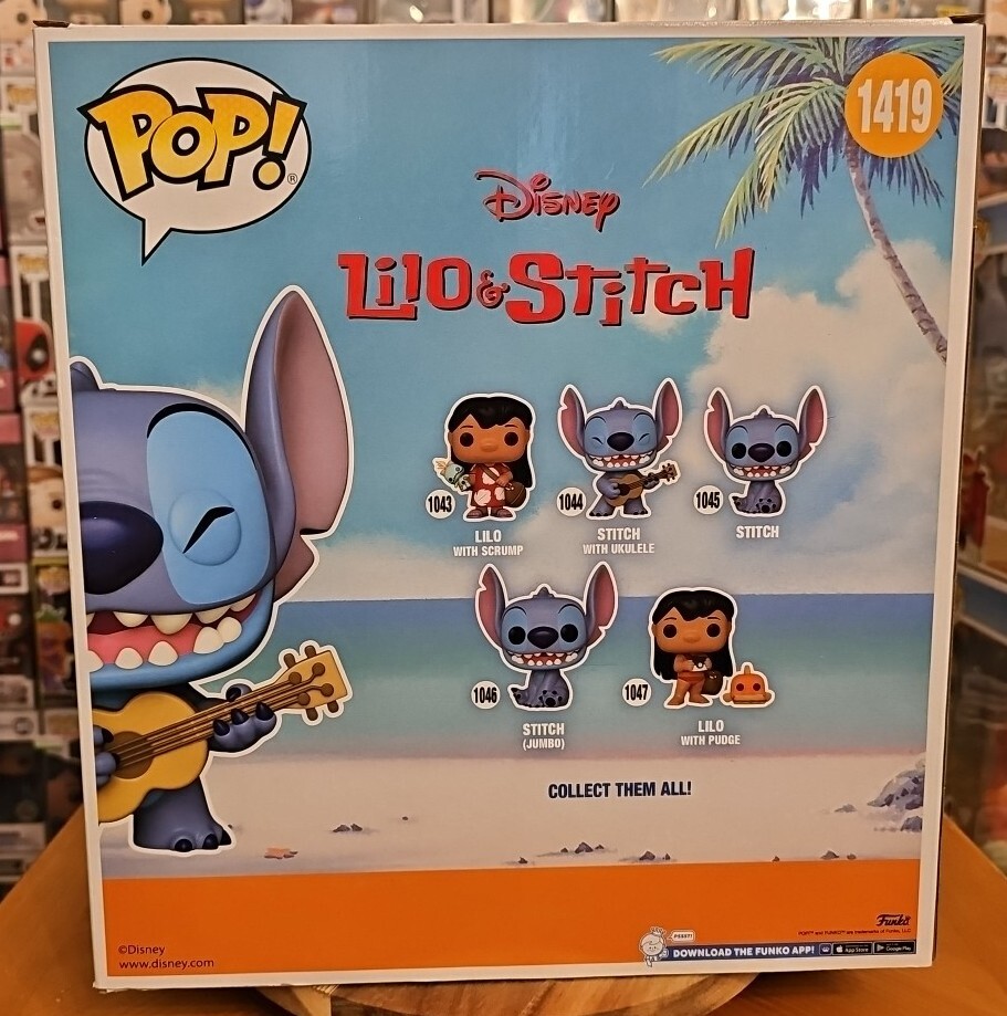 Disney Lilo & Stitch: Stitch With Ukulele #1419 2024