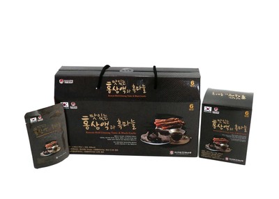 Samsidae Korean Red Ginseng Black Garlic Tonic Juice 70ml X 30 Pouches Ebay