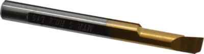 Carmex Solid Carbide Boring Bar: 0.2'' Min Bore Dia 0.59'' Max Bore Depth