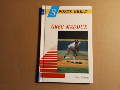 Sports Great Bks.: Sports Great Greg Maddux by Stew Thornley (1997, Library...