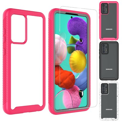 For Samsung Galaxy A72/71/52/51/50/42/30/21/12/10e/02s/A01 Case/Screen  Protector | eBay