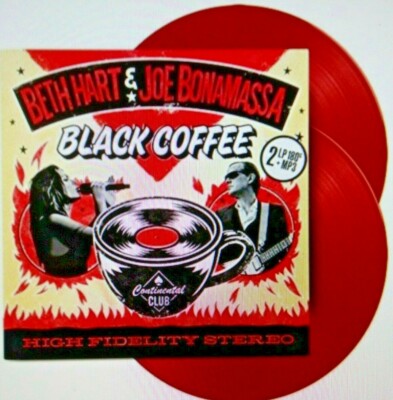 Beth Hart & Joe Bonamassa - Black Coffee Red 2 LP Vinyl + Bonustr. NEU