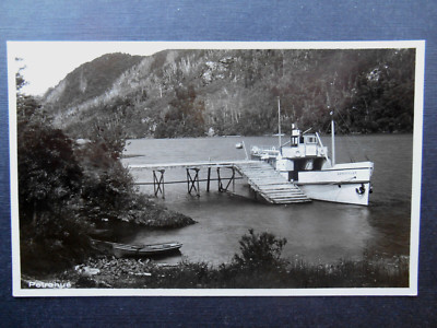 Seedampfer Esmeralda Lago Todo los Santos PETROHUE Chile RP um 1930