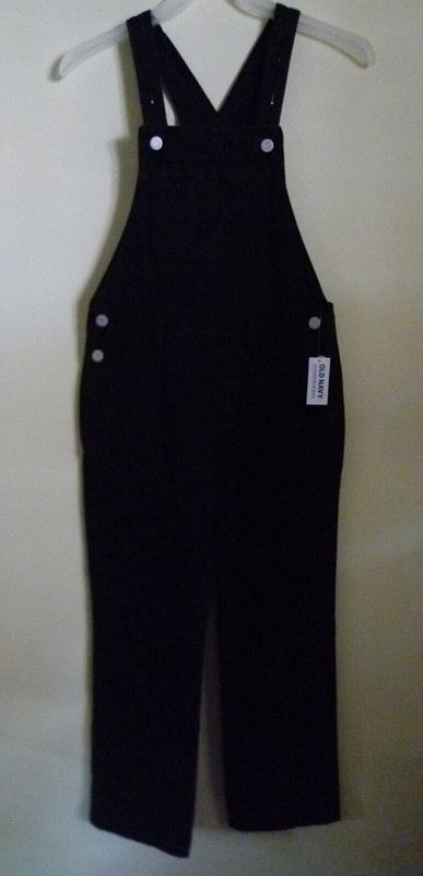 **OLD NAVY** Girl's Denim  Carpenters Overalls Size ((M 8)) 100% Cotton. New/W/T