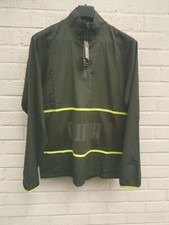 Image of Brand New Mens Puma Jacket Track Training in Khaki Green in Medium with Zip nwt 