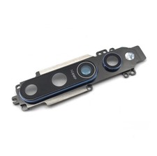 Ori Back Camera Lens Glass Housing Cover With Metal Frame For Xiaomi Mi 10 Black