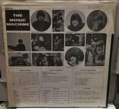 The Music Machine Talk Talk Mono Record OSRLPM5015 | eBay
