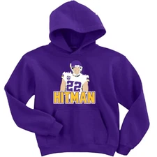 Harrison Smith Hitman Vikings CREW HOODED SWEATSHIRT