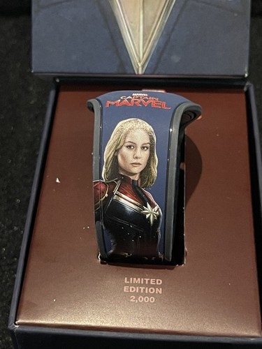 Disney Captain Marvel LE 2000 Magicband Magic Band Unlinked - Picture 3 of 5