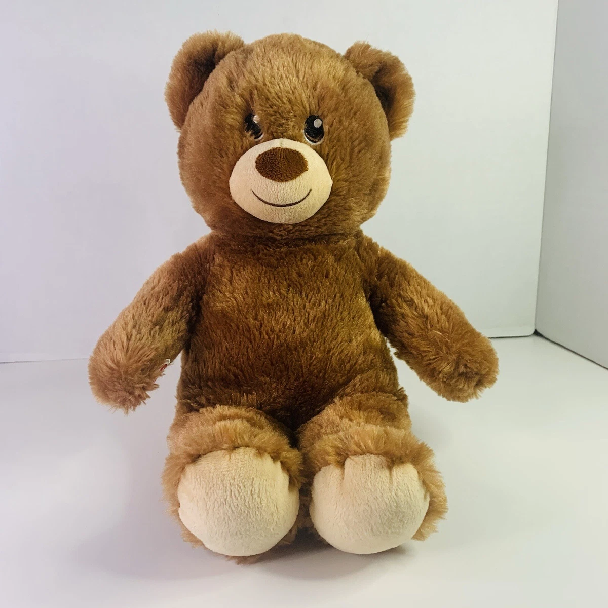 Build-A-Bear Online Exclusive Happy Brown Bear 16” BAB Medium Brown BAB  Plush