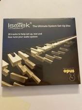 IsoTek CD Setup  first edition - NEW