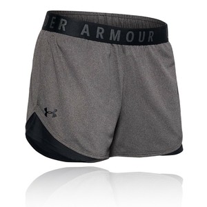 Under Armour Mujer Play Up Pantalones Cortos 3.0 Negro Gris Deporte | eBay