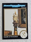 AD&D Candle of Invocation Gold Border Trading Card #38 Dungeon & Dragons 1991 NM