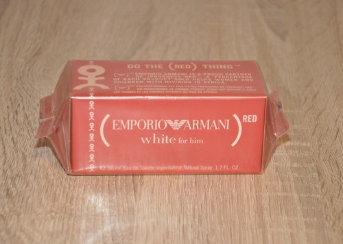 EMPORIO ARMANI WHITE FOR HIM EDT 50ml., DISCONTINUED, RARE, SEALED | eBay