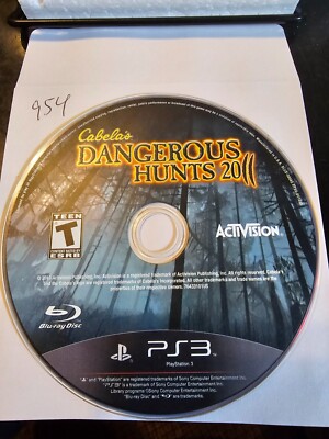 Cabela's Dangerous Hunts 2011 (Sony PlayStation 3, 2010)