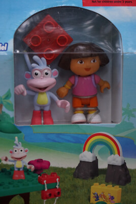 NICK JR. DORA MEGA BLOKS - #3002 - RAINBOW ROCK ADVENTURES - 33