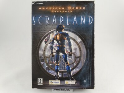 American McGee Presents Scrapland PC Computer CD-ROM Original Vollständig