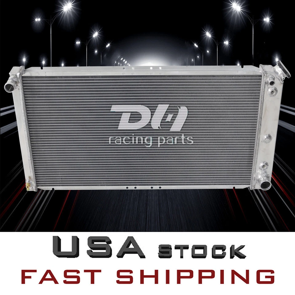 3-рядный радиатор Alu для 1991 1992 1993 Chevy Caprice Buick Roadmaster 5,0 л 5,7 л V8 - Изображение 4 из 4