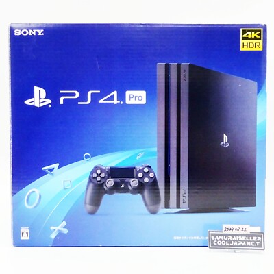 PS4 PlayStation 4 Pro Jet Black 1TB Console [CUH-7200BB01] | eBay