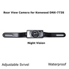 New Rear View Camera Backup License Plate Night for Kenwood DNX-773S DNX773S