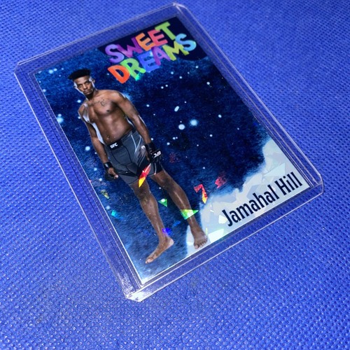 Jamahal Hill Sweet Dreams Custom UFC Prizm Refractor Holo Rookie Card RC - Picture 2 of 4