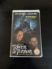 Disney Tower Of Terror Steve Guttenburg, Kirsten Dunst VHS