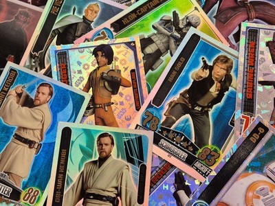 Limitierte Auflagen topps Star Wars FORCE ATTAX, REBEL ATTAX aussuchen