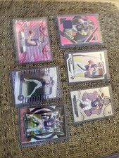 J.J. McCarthy 6 Card RC Lot. Prizm Mosaic Select. Minnesota Vikings
