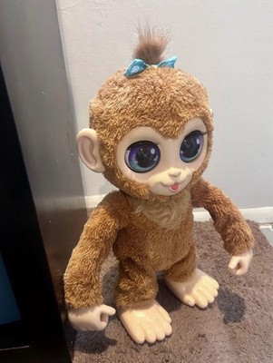 FurReal Friends Peanut The Playful Monkey Interactive Toy Monkey 15'' Tall
