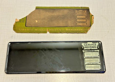 Vtg Liberty Mirror Works Service Record Vanity Mirror Lowrider Chevy Ford
